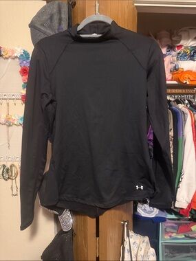 Under Armour Black Performance Long Sleeve Top